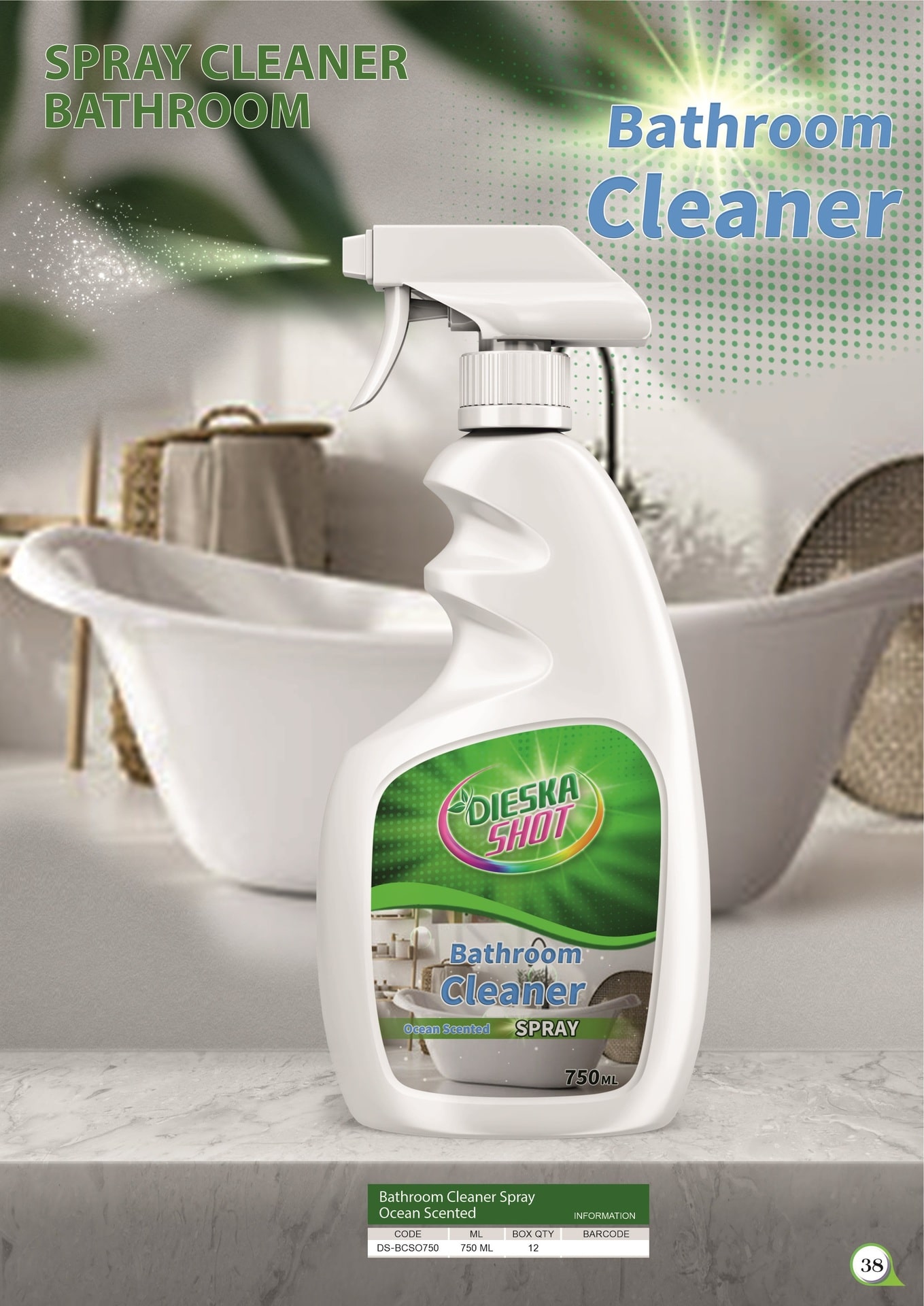 Spray Cleaner Bathroom